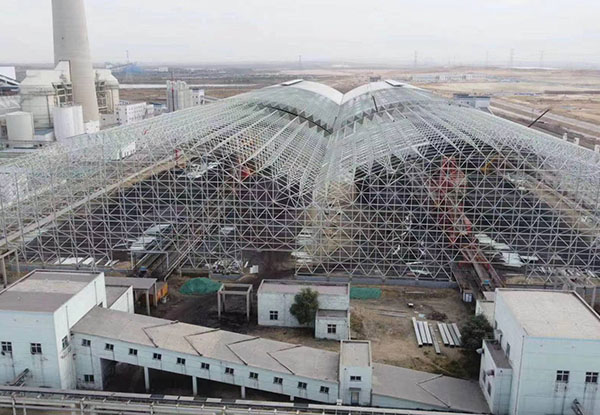 國家電廠封煤工程，FRP采光板項目